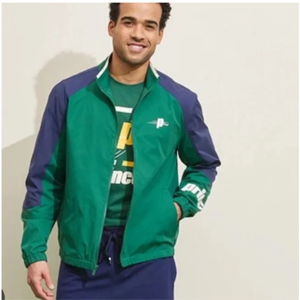 New Prince Pickleball Men’s full zip windbreaker jacket XXL Athletic Lightweight
